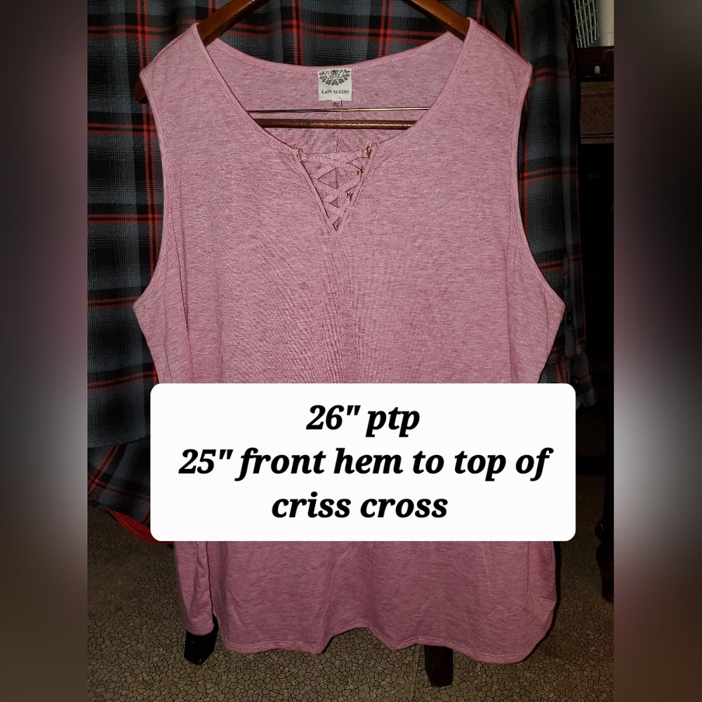 2 Late August Tank Tops